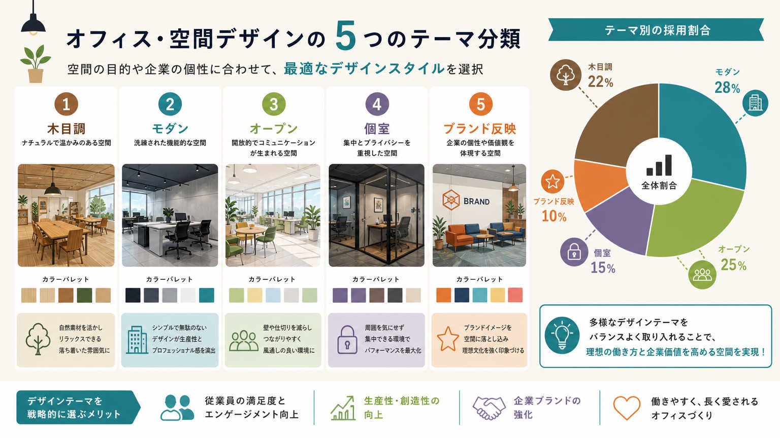浜松の内装事例に見るデザインテーマ別分類